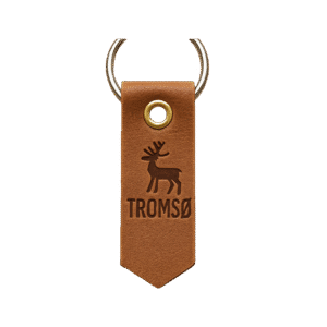 Reindeer Leather Keychain